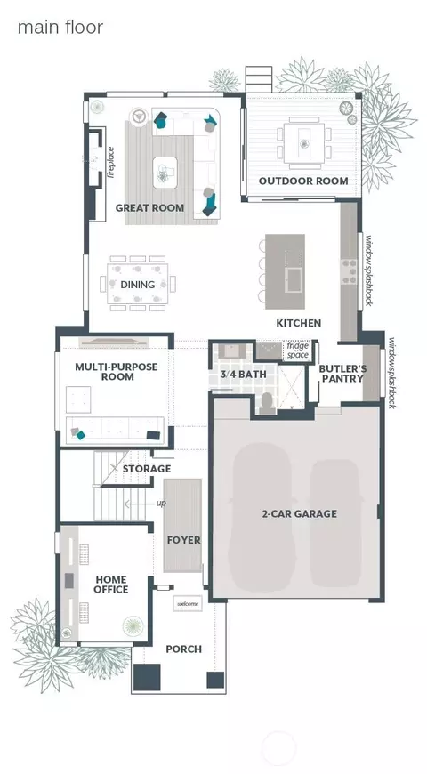 Floorplan - 5717 160th St SW, Edmonds, WA 98026 photo 1 of 2