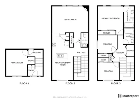 Floorplan - 9423 18th Ave W #A, Everett, WA 98204 photo 1 of 1