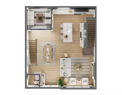 Floorplan - 18808 NE 99th Ct NE #A, Bothell, WA 98011 photo 2 of 3