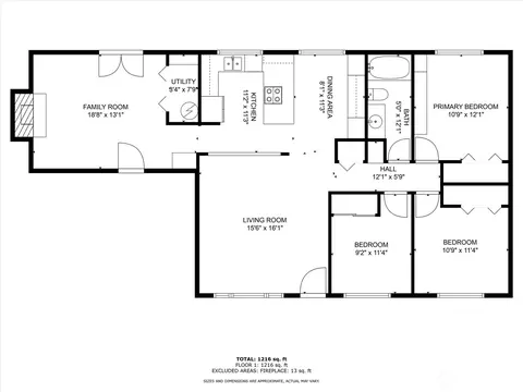Floorplan - 2316 164th Pl SE, Bothell, WA 98012 photo 1 of 1
