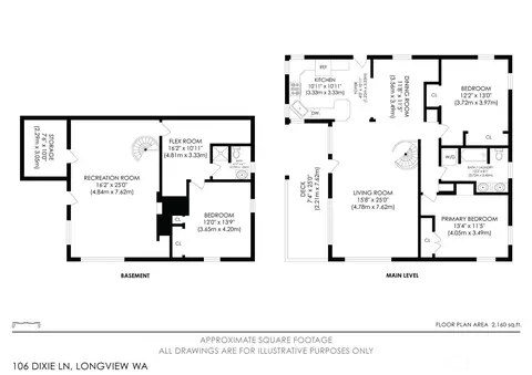 Floorplan - 106 Dixie Ln, Longview, WA 98632 photo 3 of 3