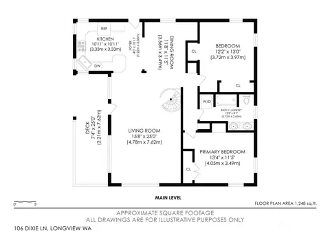 Floorplan - 106 Dixie Ln, Longview, WA 98632 photo 1 of 3
