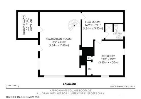 Floorplan - 106 Dixie Ln, Longview, WA 98632 photo 2 of 3