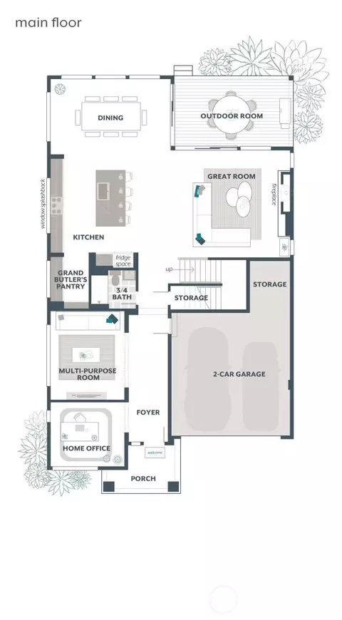 Floorplan - 4004 198th Pl SE, Bothell, WA 98012 photo 1 of 2
