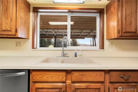 Kitchen - 370 E Mason Lake Dr E, Grapeview, WA 98546 photo 4 of 5
