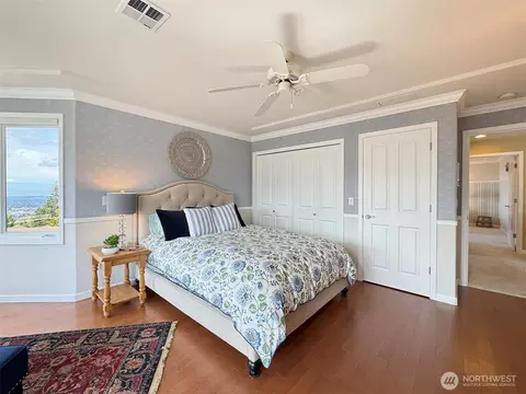 Bedroom - 1402 Doe Run Rd, Sequim, WA 98382 photo 4 of 6