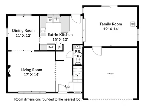 Floorplan - 17528 28th Ave SE, Bothell, WA 98012 photo 1 of 2
