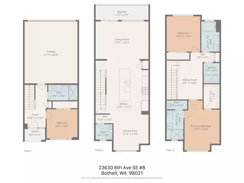 Floorplan - 23630 6th Ave SE UNIT B, Bothell, WA 98021 photo 4 of 4