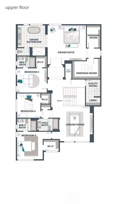 Floorplan - 4012 198th Pl SE, Bothell, WA 98012 photo 2 of 2