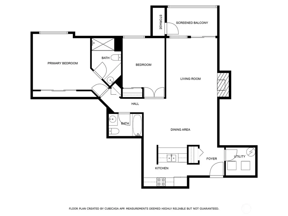 Floorplan - 15433 Country Club Dr #F207, Mill Creek, WA 98012 photo 1 of 1