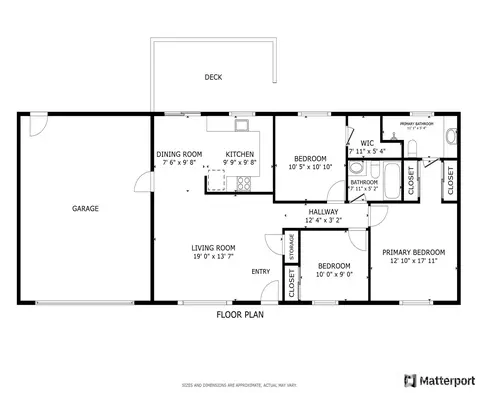 Floorplan - 17325 13th Ave E, Spanaway, WA 98387 photo 1 of 1