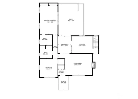 Floorplan - 5117 Delaware Ave, Everett, WA 98203 photo 2 of 3