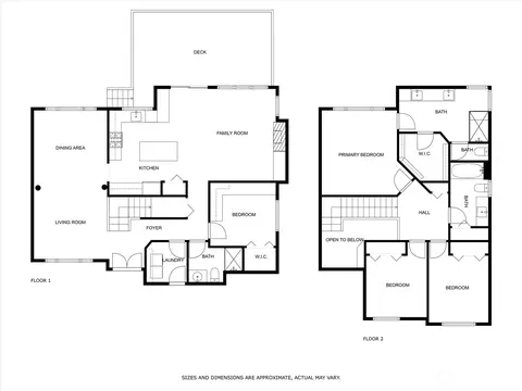 Floorplan - 2708 204th St SE, Bothell, WA 98012 photo 1 of 3