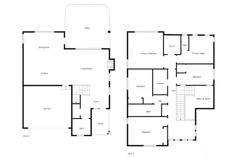 Floorplan - 17709 36th Dr SE, Bothell, WA 98012 photo 1 of 1