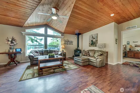 Living - 1510 E Benson Lake Dr, Grapeview, WA 98546 photo 1 of 4
