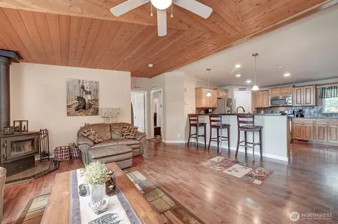 Living - 1510 E Benson Lake Dr, Grapeview, WA 98546 photo 2 of 4