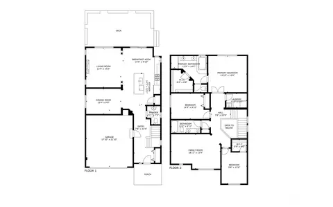 Floorplan - 3718 226th Pl SE, Bothell, WA 98021 photo 1 of 1
