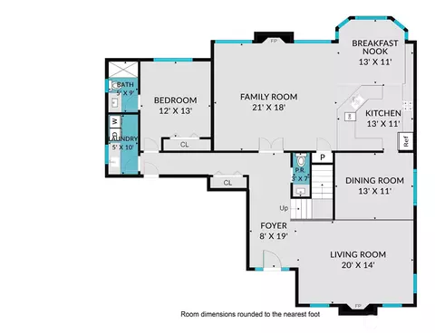 Floorplan - 1525 145th Pl SE, Mill Creek, WA 98012 photo 1 of 2