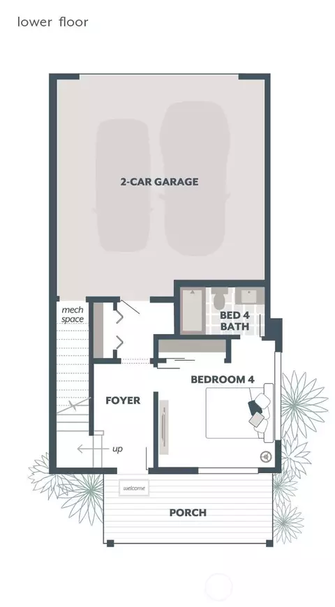 Floorplan - 3915 198th St SE #E1, Bothell, WA 98012 photo 1 of 3