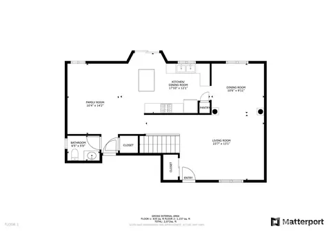 Floorplan - 23618 Carter Rd, Bothell, WA 98021 photo 1 of 2