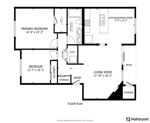 Floorplan - 18930 Bothell Everett Hwy #F105, Bothell, WA 98012 photo 1 of 1