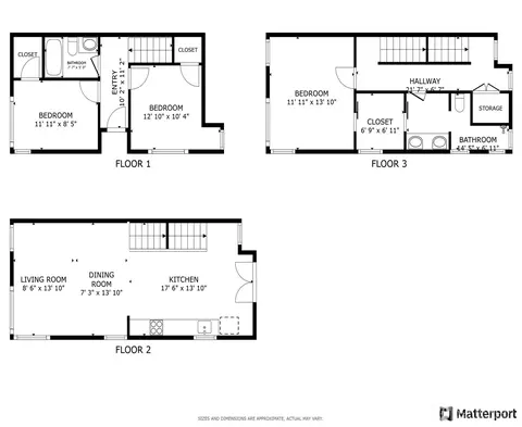 Floorplan - 410 A 10th Ave E, Seattle, WA 98102 photo 1 of 1