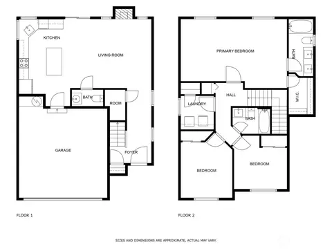 Floorplan - 310 Olive St SE, Orting, WA 98360 photo 1 of 1
