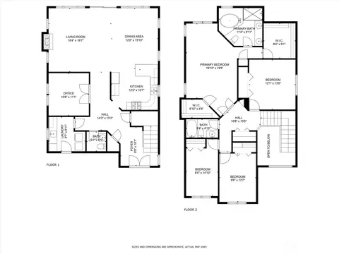 Floorplan - 18515 42nd Ave SE, Bothell, WA 98012 photo 1 of 3