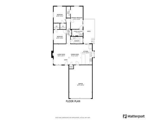 Floorplan - 3605 Earl Ave, Everett, WA 98201 photo 1 of 1