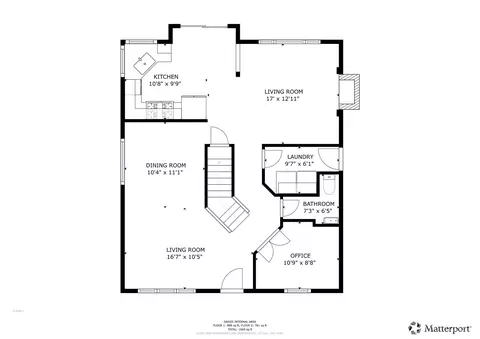 Floorplan - 418 Corrin Ave NW, Orting, WA 98360 photo 2 of 3