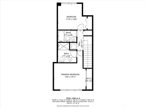 Floorplan - 13400 Dumas Rd #A3, Mill Creek, WA 98012 photo 4 of 5