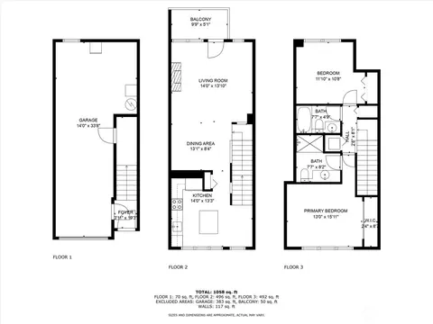 Floorplan - 13400 Dumas Rd #A3, Mill Creek, WA 98012 photo 1 of 5