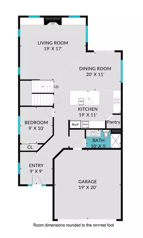 Floorplan - 19814 11th Dr SE, Bothell, WA 98012 photo 1 of 2