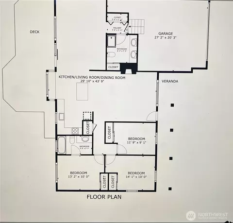 Floorplan - 21807 3rd Pl W, Bothell, WA 98021 photo 1 of 1