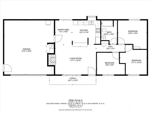 Floorplan - 614 217th St SW, Bothell, WA 98021 photo 1 of 2