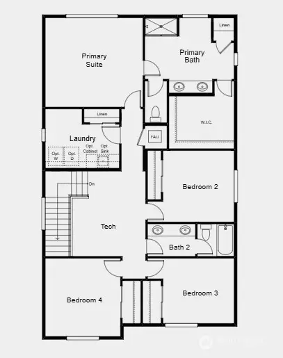 Floorplan - 732 Weaver Dr E, Enumclaw, WA 98022 photo 2 of 2