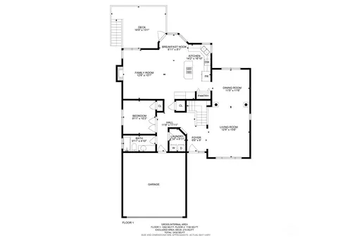 Floorplan - 18418 12th Dr, Bothell, WA 98012 photo 1 of 2