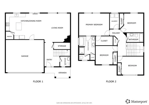 Floorplan - 502 182nd St E, Spanaway, WA 98387 photo 1 of 1