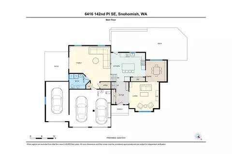 Floorplan - 6416 142nd Pl SE, Snohomish, WA 98296 photo 1 of 2