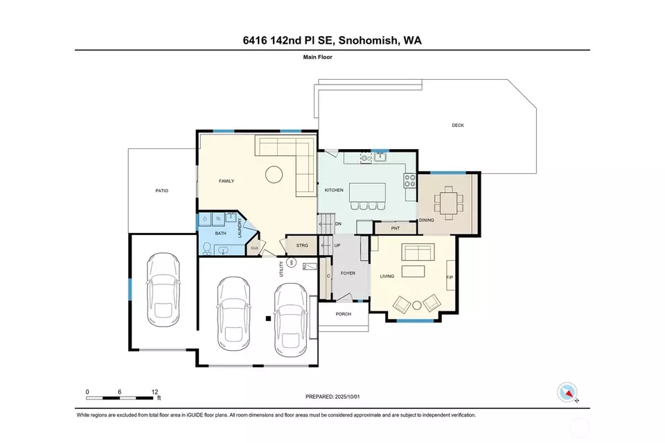 Floorplan - 6416 142nd Pl SE, Snohomish, WA 98296 photo 1 of 2