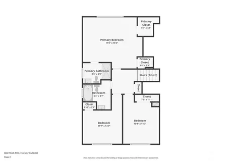 Floorplan - 3602 104th Pl SE, Everett, WA 98208 photo 3 of 4
