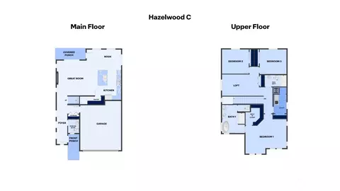 Floorplan - 3807 194th Ln SE, Bothell, WA 98012 photo 1 of 1