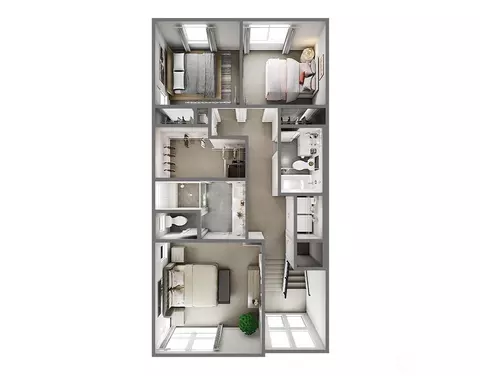 Floorplan - 18811 99th Ct NE #D, Bothell, WA 98011 photo 3 of 3