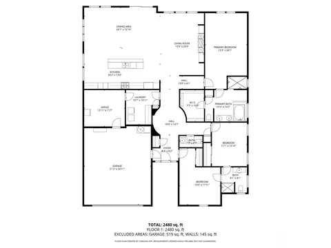 Floorplan - 61 Willow Pointe Loop, Longview, WA 98632 photo 1 of 1