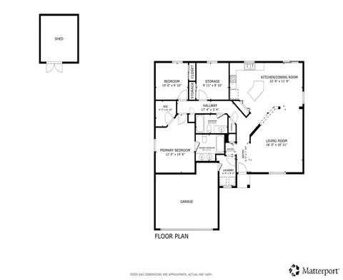 Floorplan - 502 Belfair Ct SW, Orting, WA 98360 photo 1 of 1