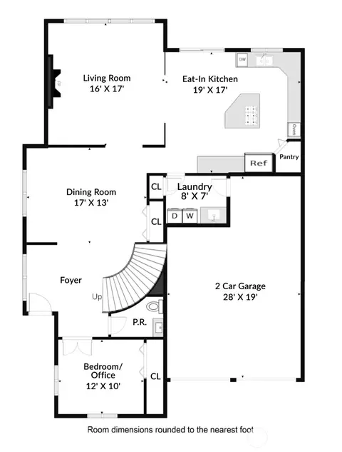 Floorplan - 1210 146th St SE, Mill Creek, WA 98012 photo 1 of 2