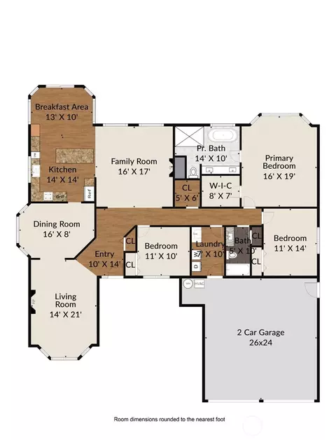 Floorplan - 2408 Viewcrest Ave, Everett, WA 98203 photo 1 of 1
