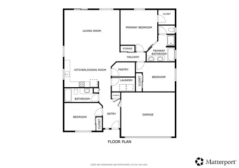 Floorplan - 1108 206th St E, Spanaway, WA 98387 photo 1 of 1