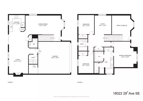 Floorplan - 18022 29th Ave SE, Bothell, WA 98012 photo 1 of 1