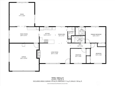 Floorplan - 10433 23rd Dr SE, Everett, WA 98208 photo 1 of 1
